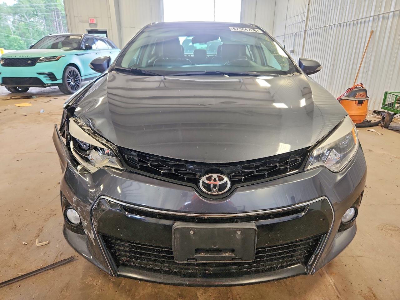 2014 Toyota Corolla S Plus Blue vin: 2T1BURHE9EC148534