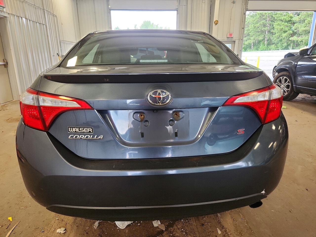 2014 Toyota Corolla S Plus Blue vin: 2T1BURHE9EC148534