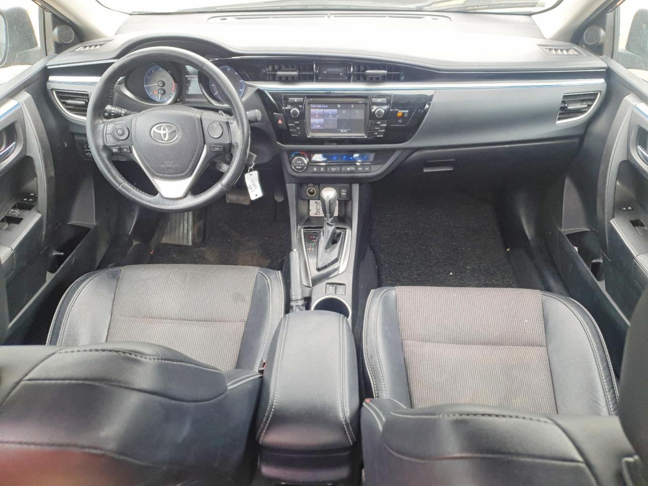 2014 Toyota Corolla S Blue vin: 2T1BURHE9EC151272