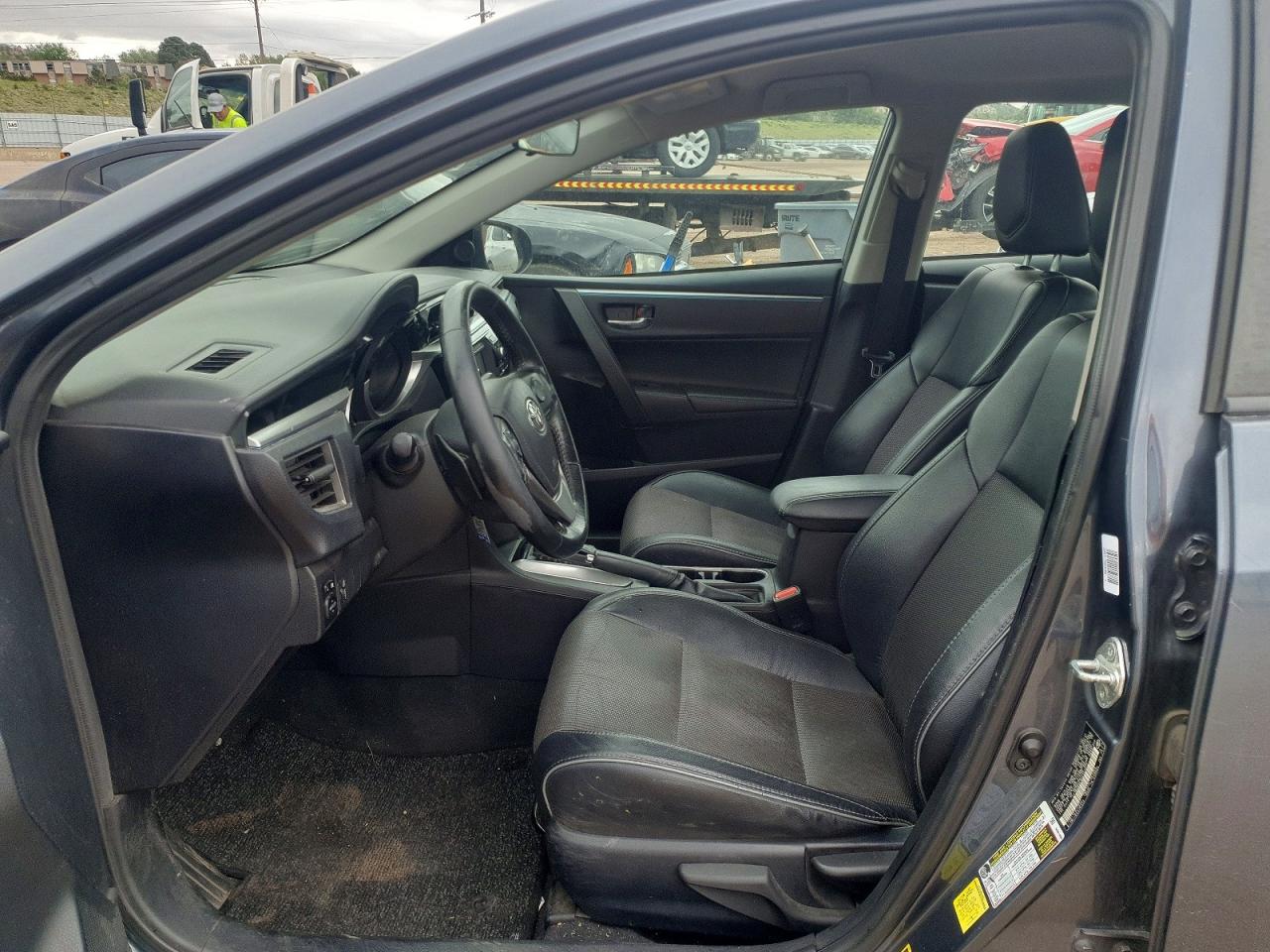 2014 Toyota Corolla S Blue vin: 2T1BURHE9EC151272