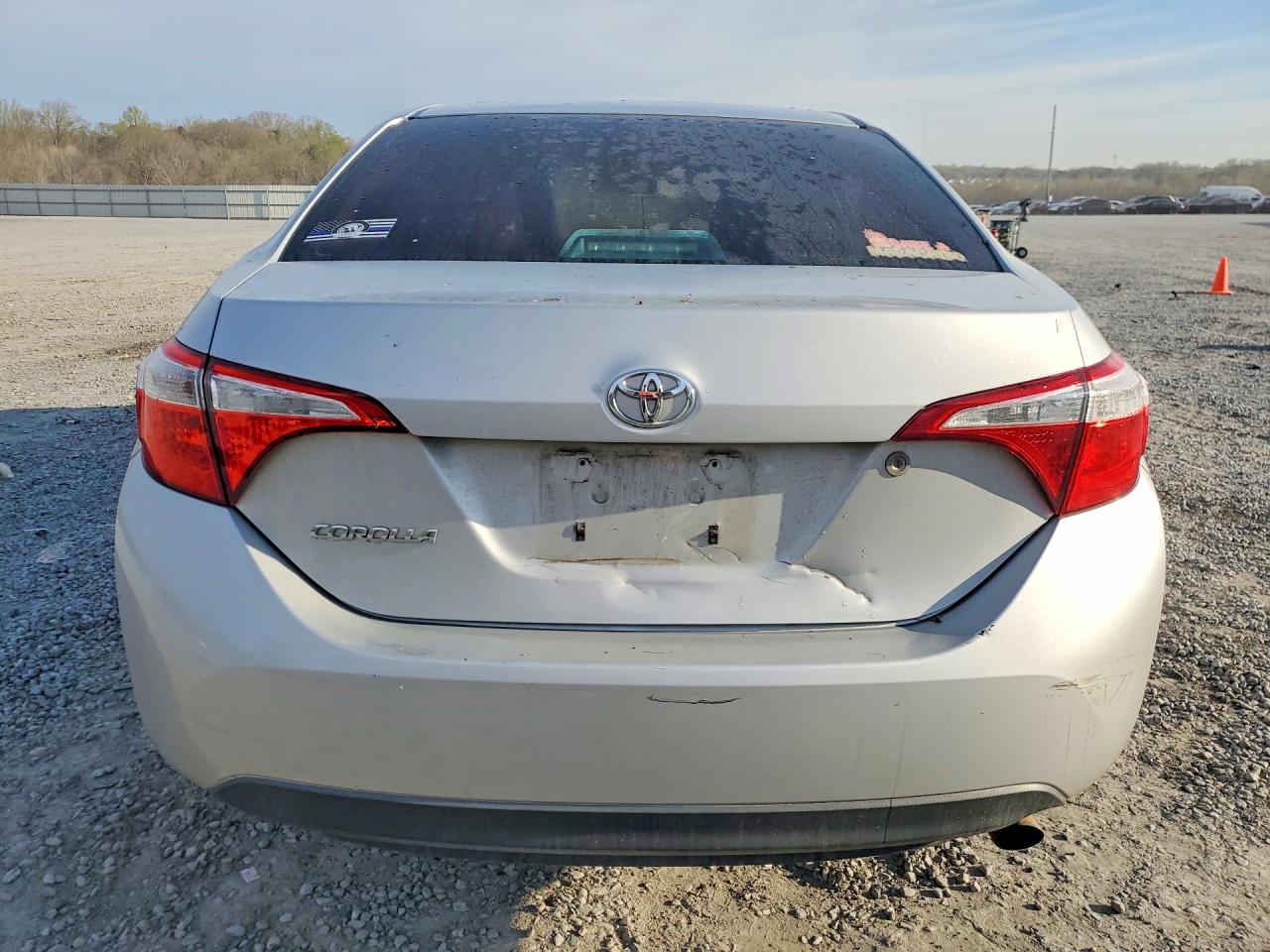 2014 Toyota Corolla L Silver vin: 2T1BURHE9EC153703