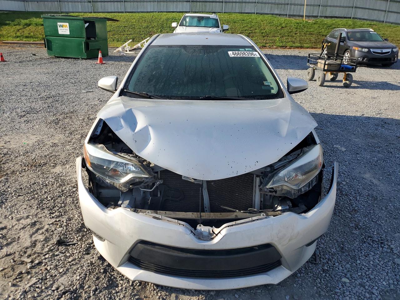 2014 Toyota Corolla L Silver vin: 2T1BURHE9EC153703