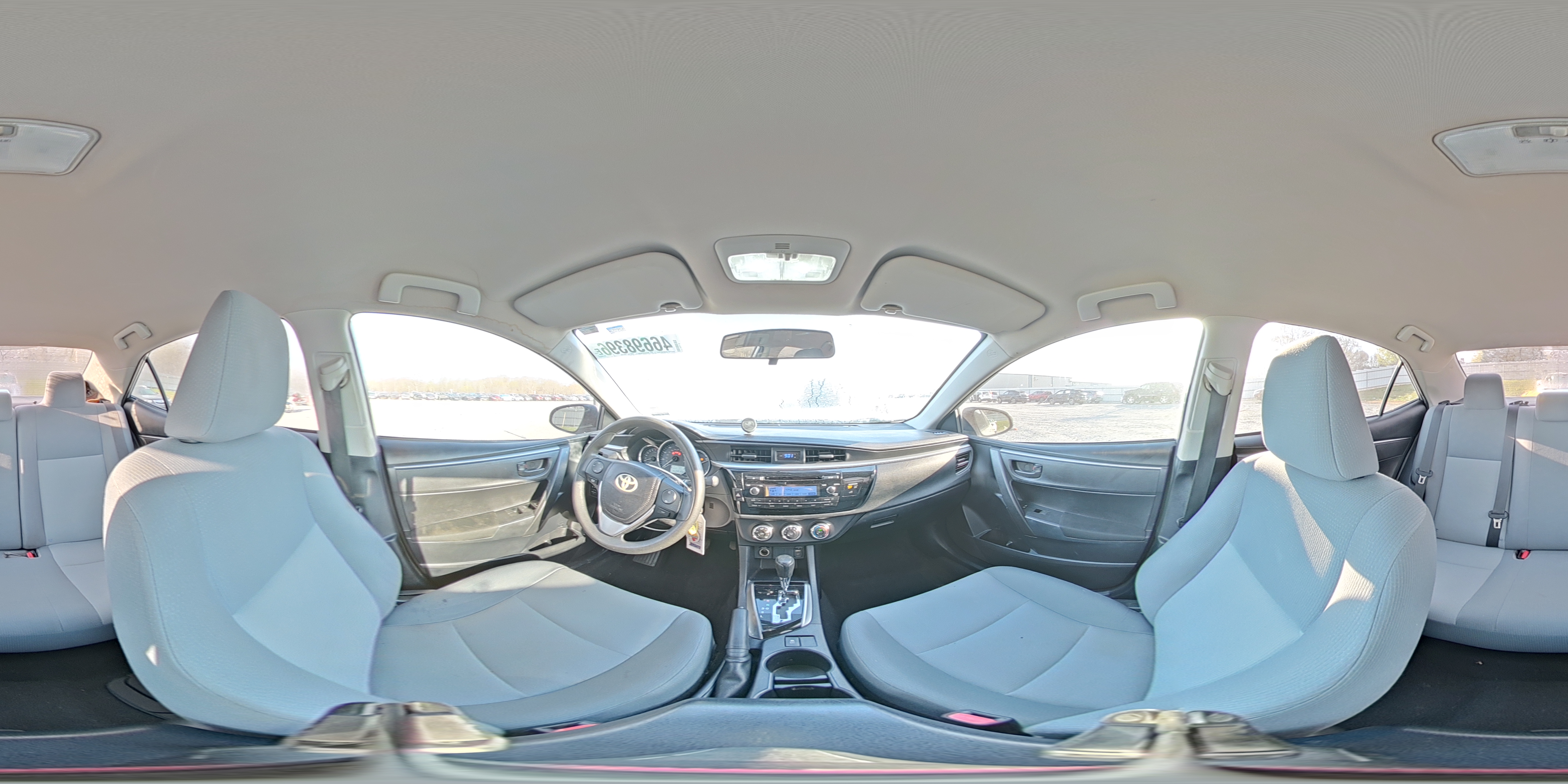 2014 Toyota Corolla L Silver vin: 2T1BURHE9EC153703