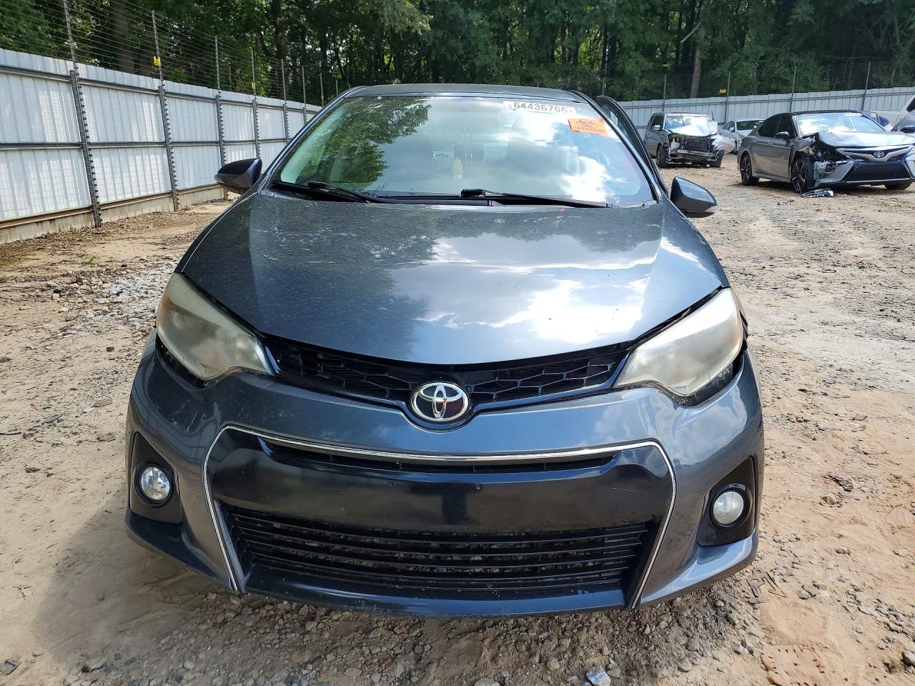 2014 Toyota Corolla S Plus Gray vin: 2T1BURHE9EC158173