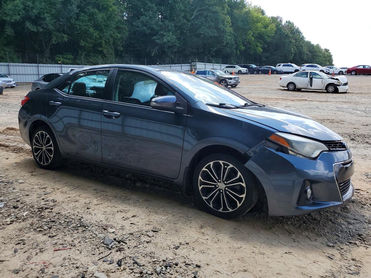 2014 Toyota Corolla S Plus Gray vin: 2T1BURHE9EC158173