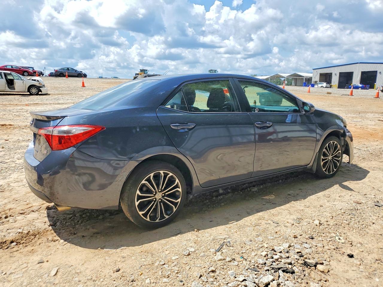 2014 Toyota Corolla S Plus Gray vin: 2T1BURHE9EC158173