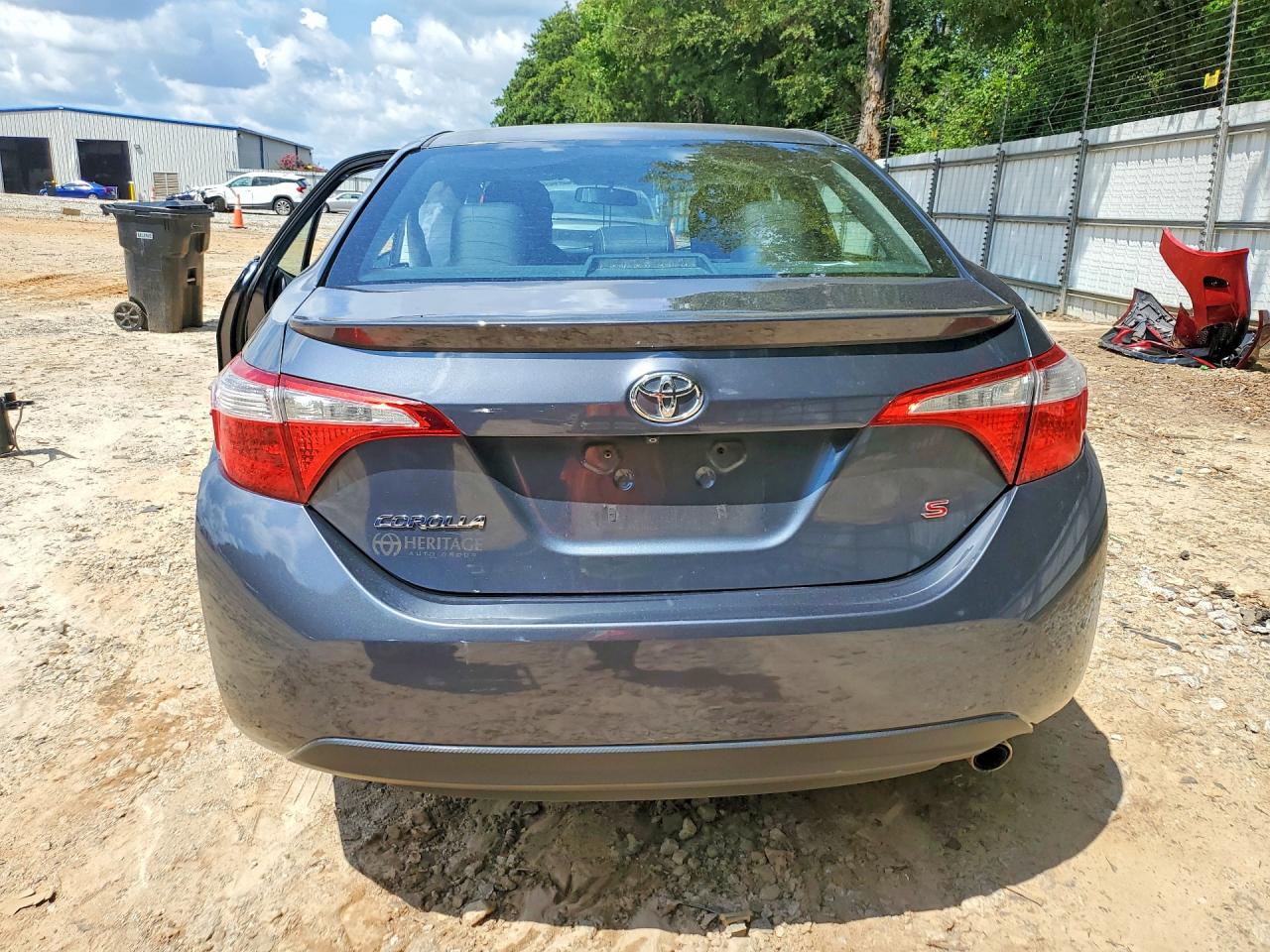 2014 Toyota Corolla S Plus Gray vin: 2T1BURHE9EC158173