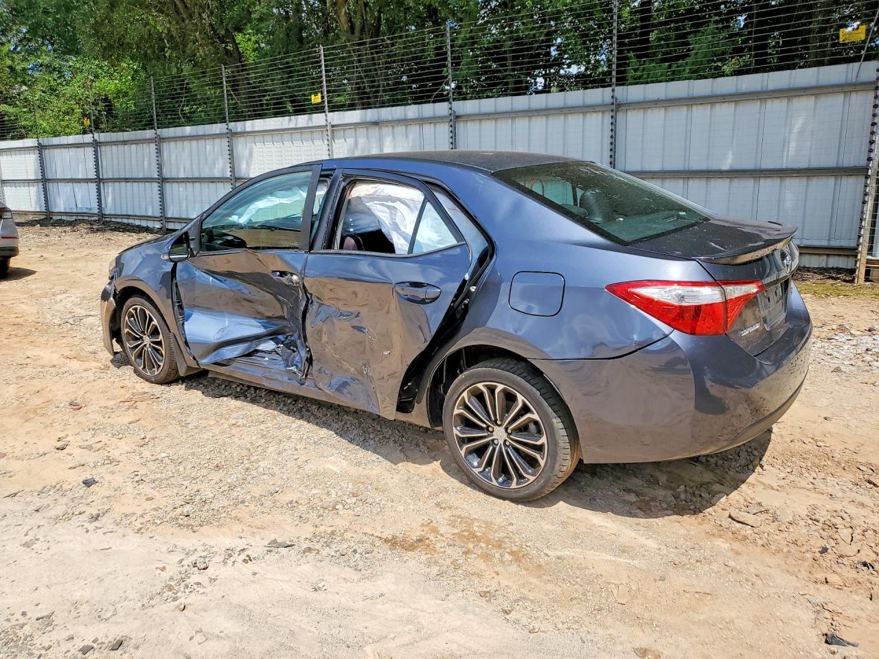 2014 Toyota Corolla S Plus Gray vin: 2T1BURHE9EC158173