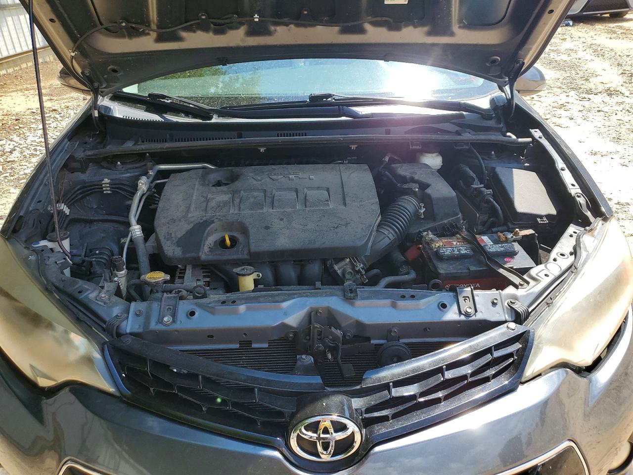 2014 Toyota Corolla S Plus Gray vin: 2T1BURHE9EC158173