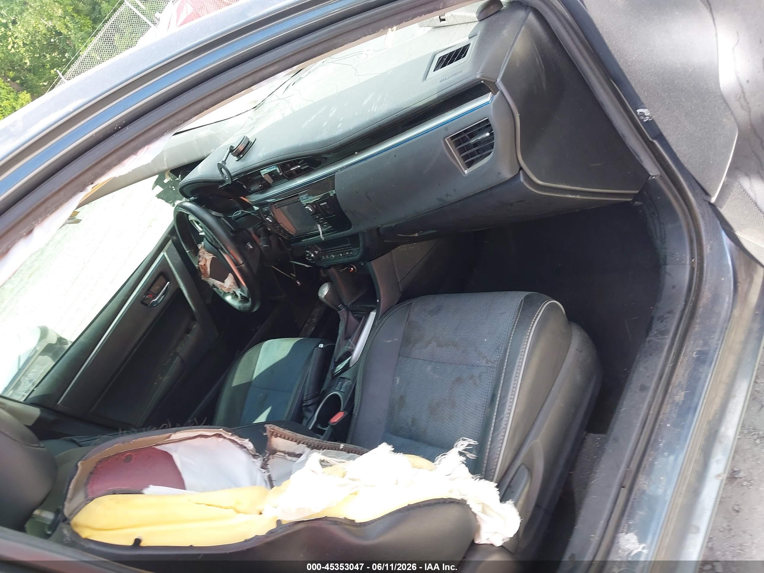 2014 Toyota Corolla S Plus Gray vin: 2T1BURHE9EC162918