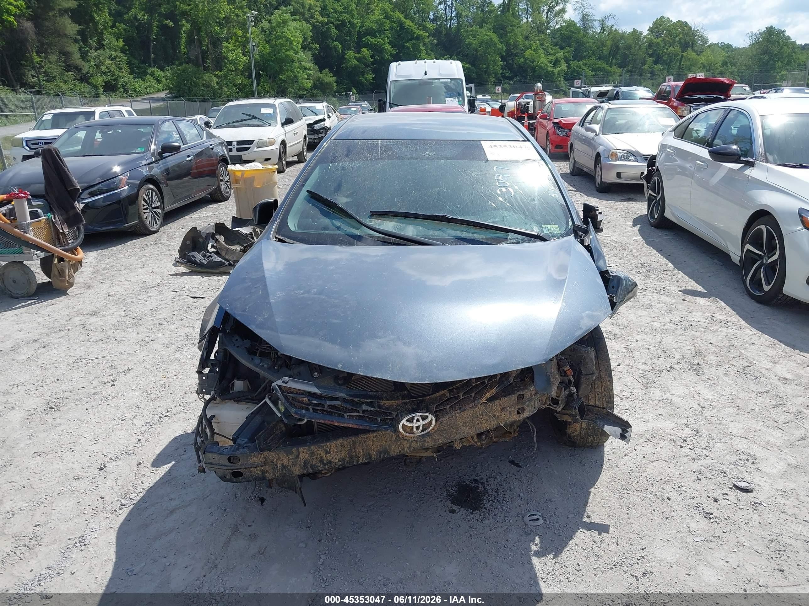 2014 Toyota Corolla S Plus Gray vin: 2T1BURHE9EC162918
