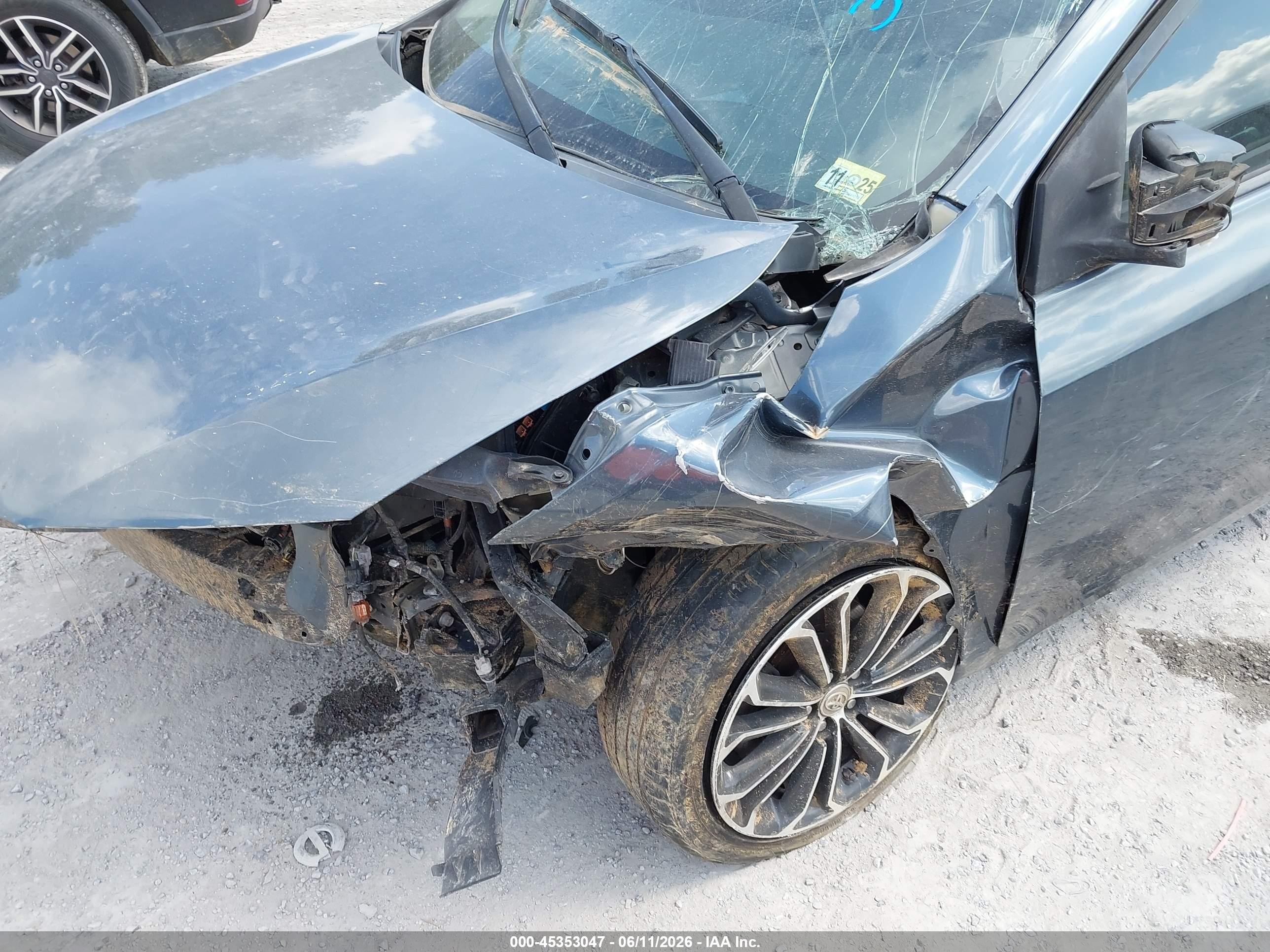2014 Toyota Corolla S Plus Gray vin: 2T1BURHE9EC162918