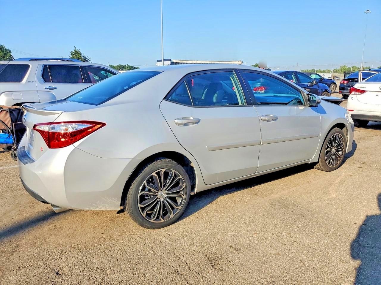 2014 Toyota Corolla S Plus Silver vin: 2T1BURHE9EC169013