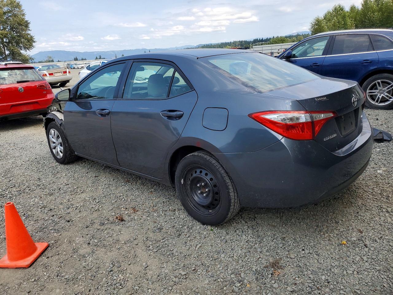 2014 Toyota Corolla Le Gray vin: 2T1BURHE9EC171828