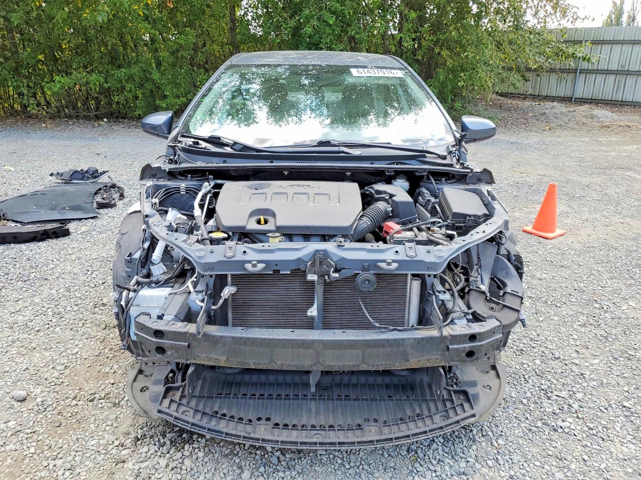 2014 Toyota Corolla Le Gray vin: 2T1BURHE9EC171828