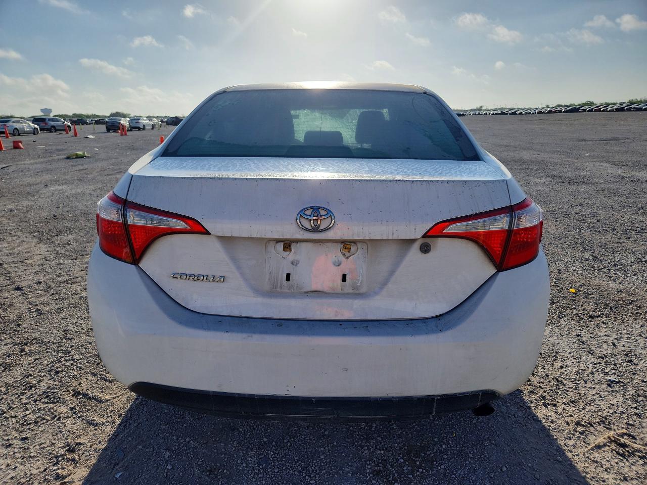 2014 Toyota Corolla L Белый vin: 2T1BURHE9EC172073