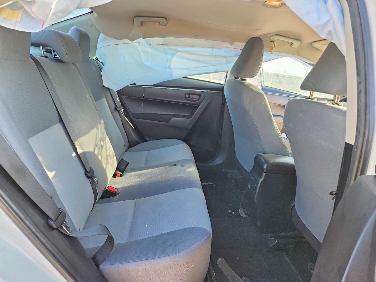 2014 Toyota Corolla L Белый vin: 2T1BURHE9EC172073