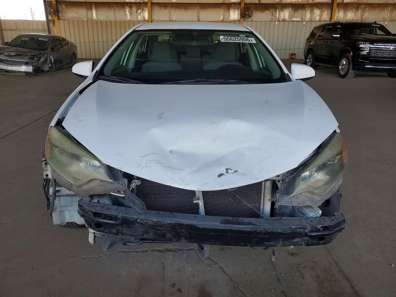 2014 Toyota Corolla L Белый vin: 2T1BURHE9EC187091