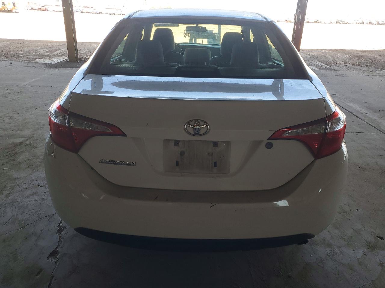 2014 Toyota Corolla L Белый vin: 2T1BURHE9EC187091