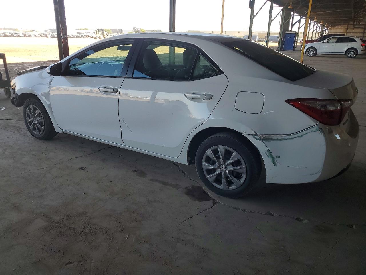 2014 Toyota Corolla L Белый vin: 2T1BURHE9EC187091