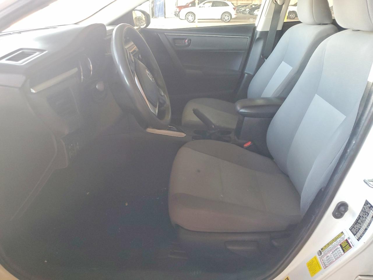 2014 Toyota Corolla L Белый vin: 2T1BURHE9EC187091
