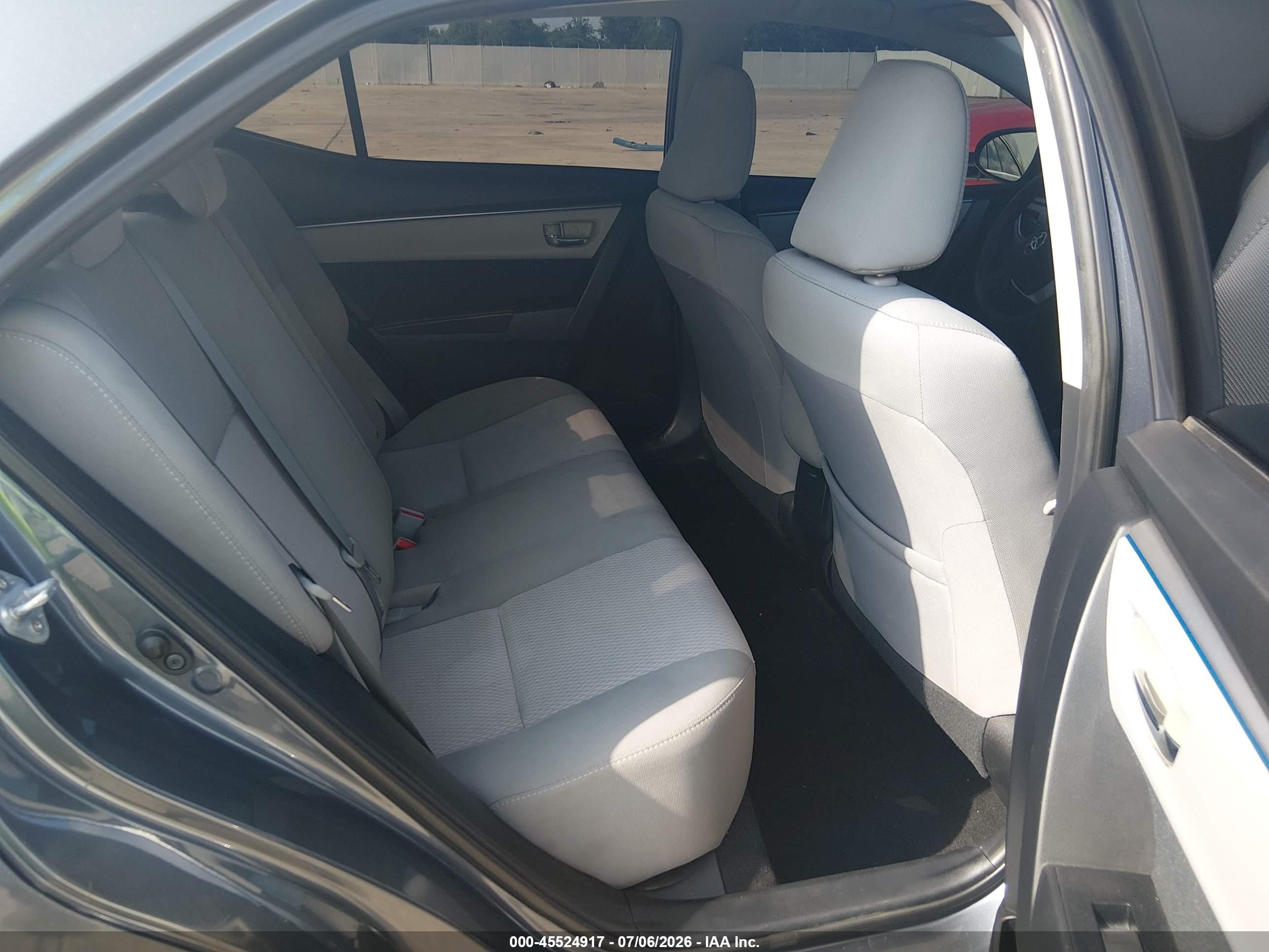 2014 Toyota Corolla Le Серый vin: 2T1BURHE9EC198897