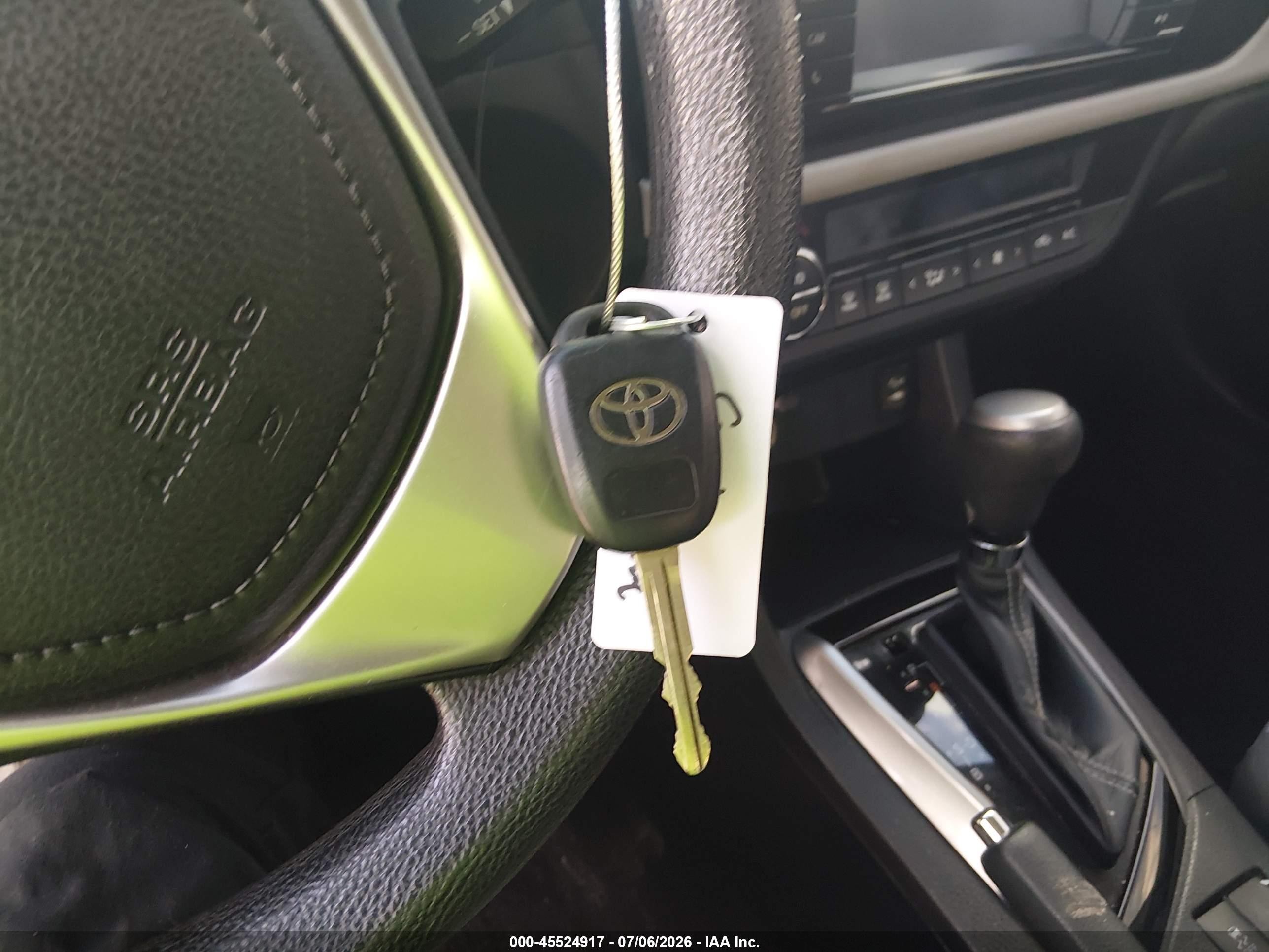2014 Toyota Corolla Le Серый vin: 2T1BURHE9EC198897