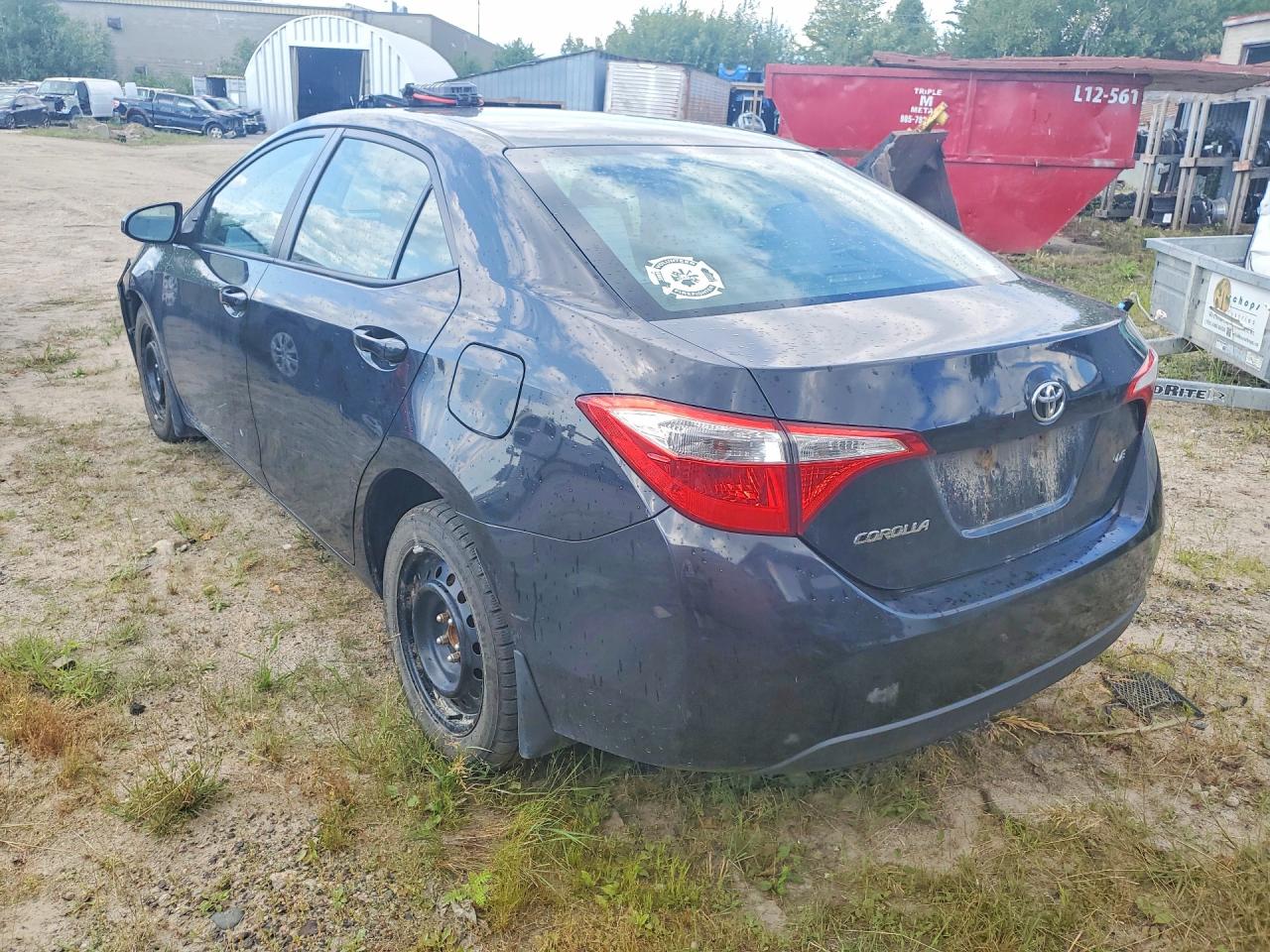 2014 Toyota Corolla L Black vin: 2T1BURHE9EC203905