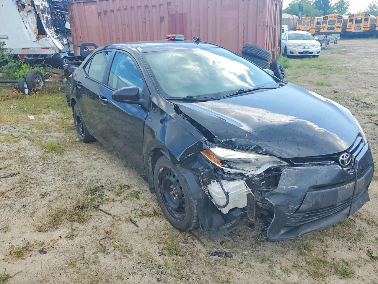2014 Toyota Corolla L Black vin: 2T1BURHE9EC203905