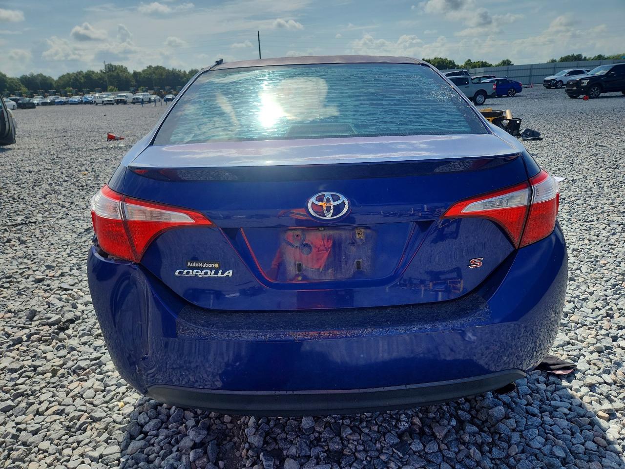 2014 Toyota Corolla S Plus Blue vin: 2T1BURHE9EC207596