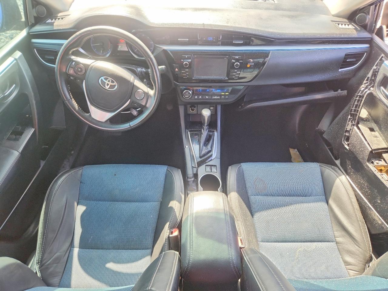 2014 Toyota Corolla S Plus Blue vin: 2T1BURHE9EC207596