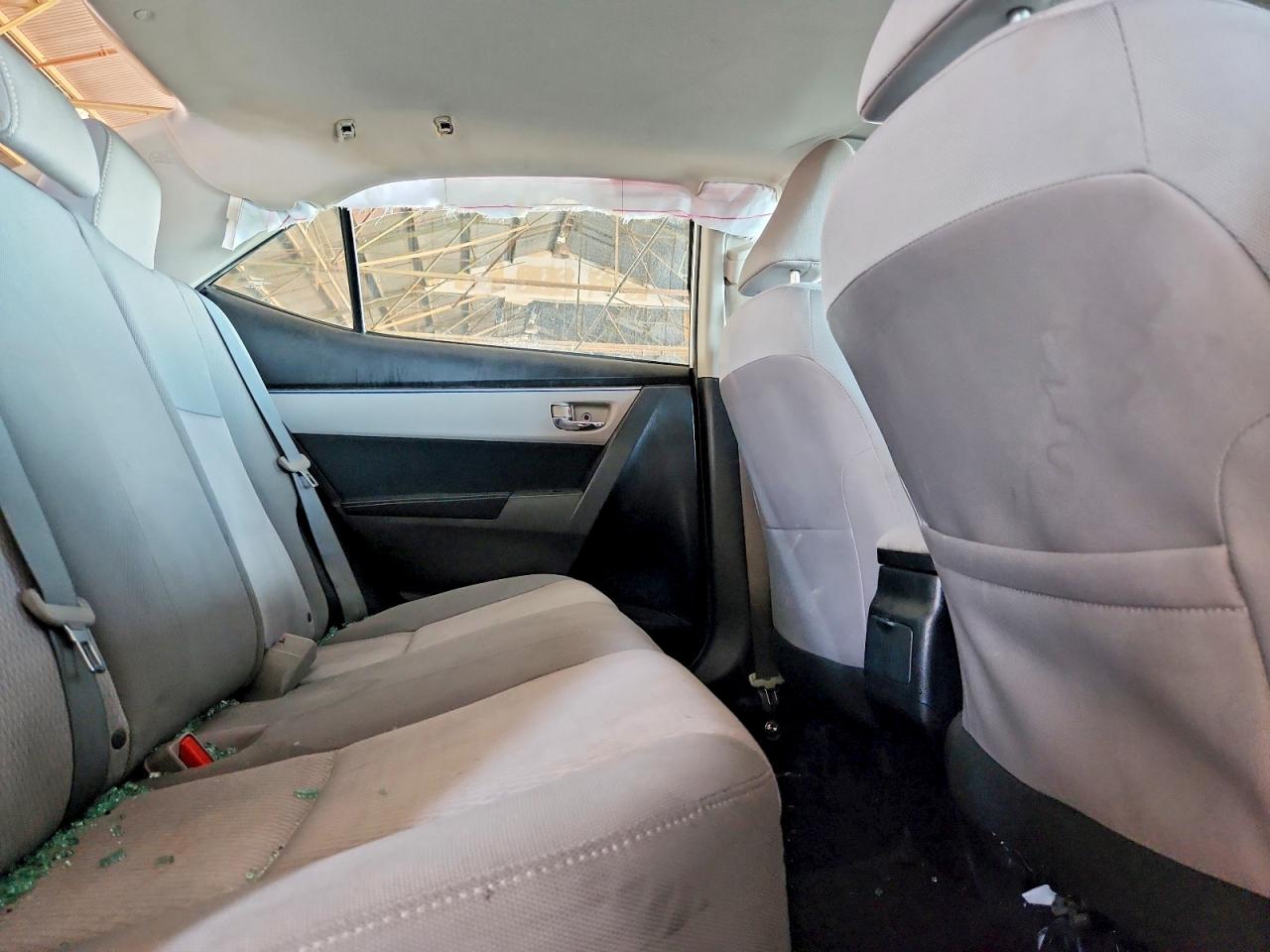 2014 Toyota Corolla Le White vin: 2T1BURHE9EC208876