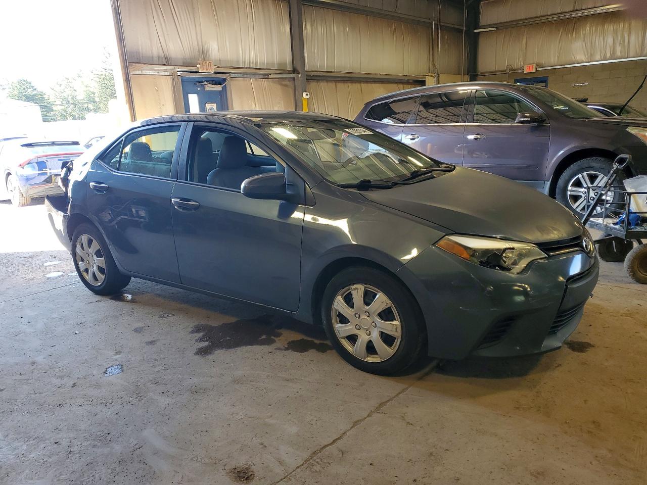 2014 Toyota Corolla Le Charcoal vin: 2T1BURHE9EC221398