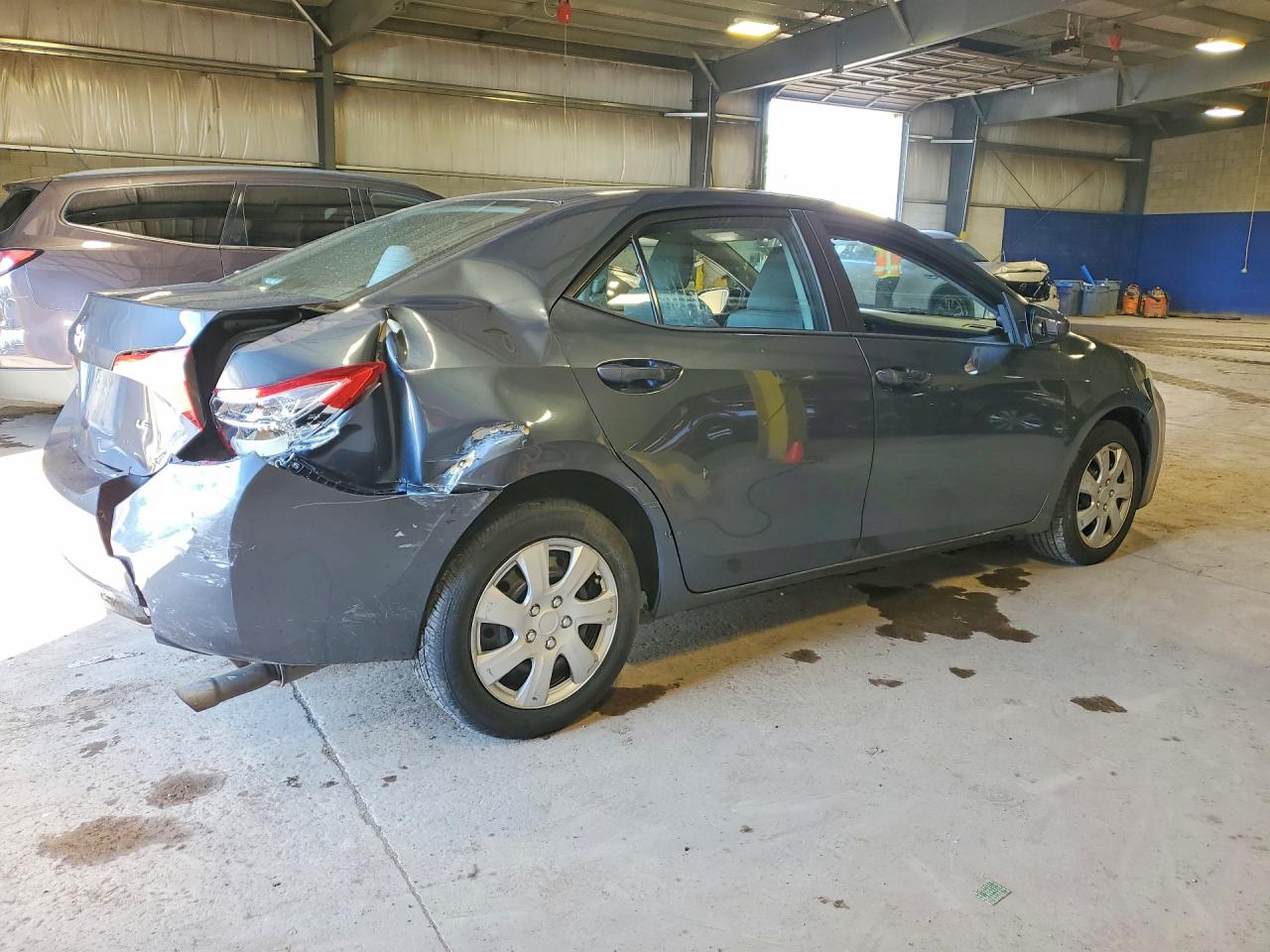 2014 Toyota Corolla Le Charcoal vin: 2T1BURHE9EC221398