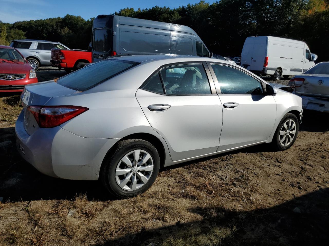 2015 Toyota Corolla Le Silver vin: 2T1BURHE9FC237246