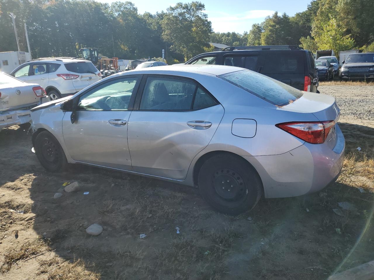2015 Toyota Corolla Le Silver vin: 2T1BURHE9FC237246