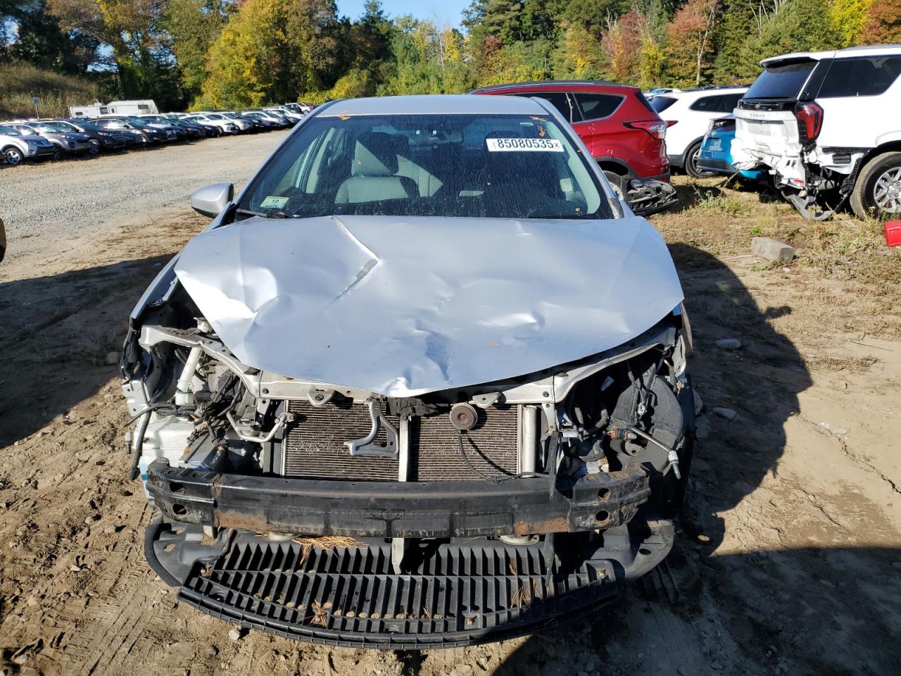 2015 Toyota Corolla Le Silver vin: 2T1BURHE9FC237246