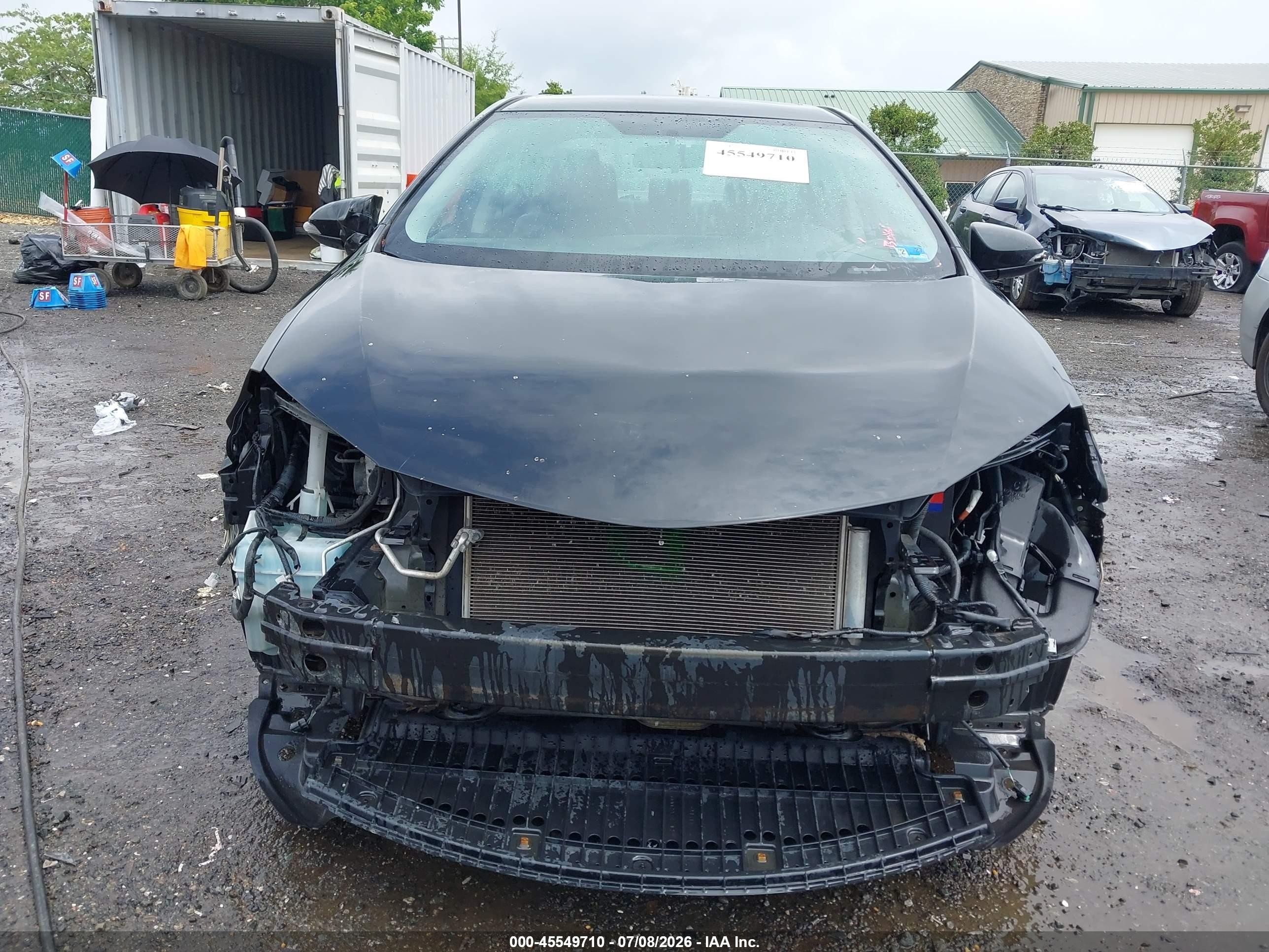 2015 Toyota Corolla S Plus Black vin: 2T1BURHE9FC242639
