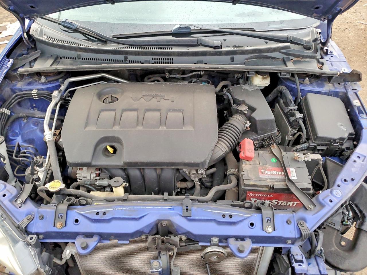 2015 Toyota Corolla S Plus Blue vin: 2T1BURHE9FC255102