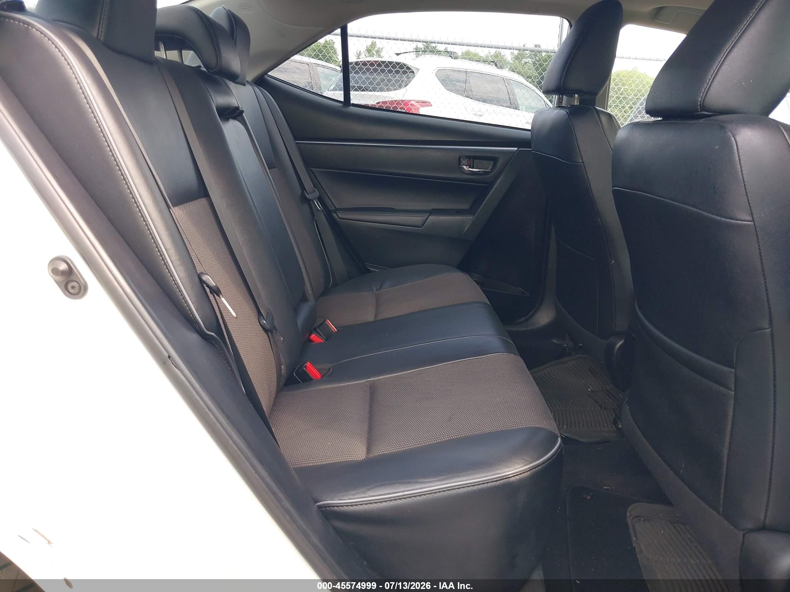 2015 Toyota Corolla S Plus White vin: 2T1BURHE9FC262910