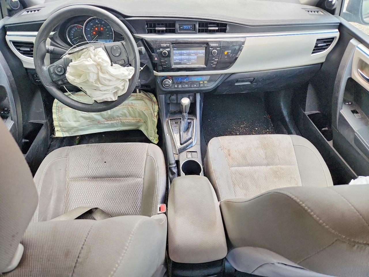 2015 Toyota Corolla Le Gray vin: 2T1BURHE9FC265175