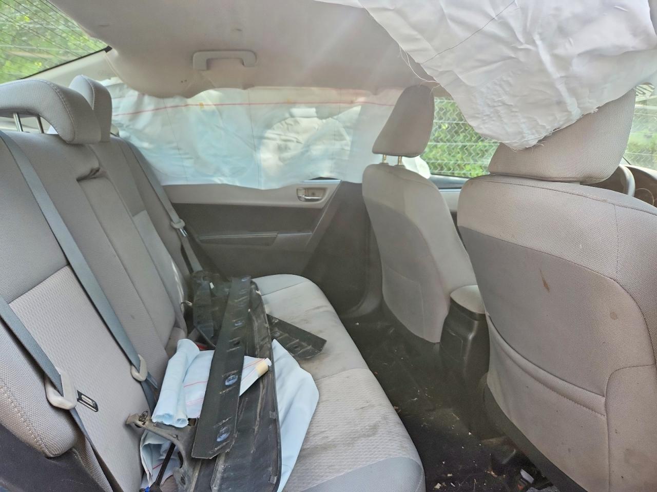 2015 Toyota Corolla Le Gray vin: 2T1BURHE9FC265175