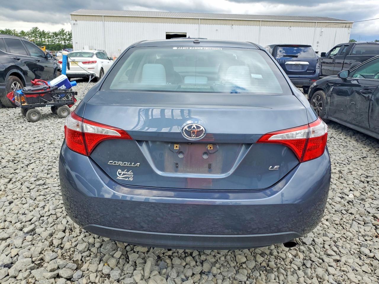 2015 Toyota Corolla Le Plus Gray vin: 2T1BURHE9FC274569
