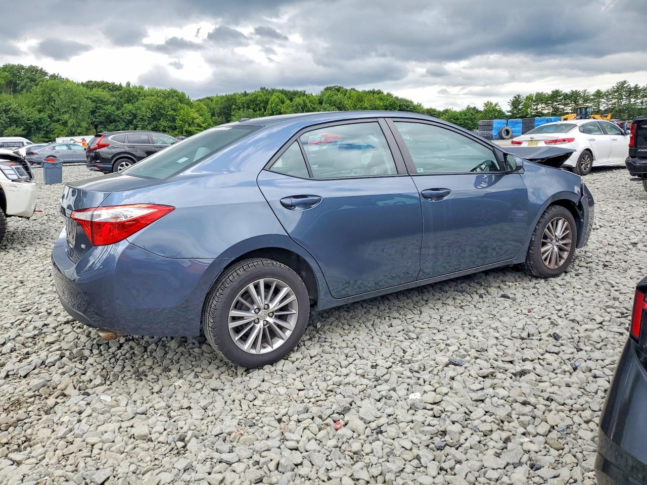 2015 Toyota Corolla Le Plus Gray vin: 2T1BURHE9FC274569