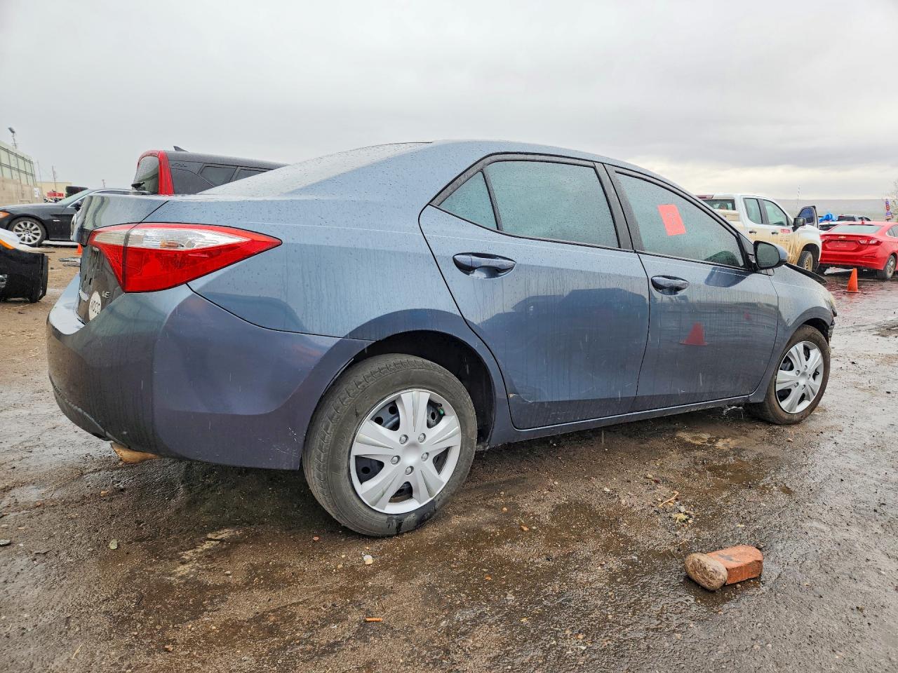 2015 Toyota Corolla Le Gray vin: 2T1BURHE9FC275706