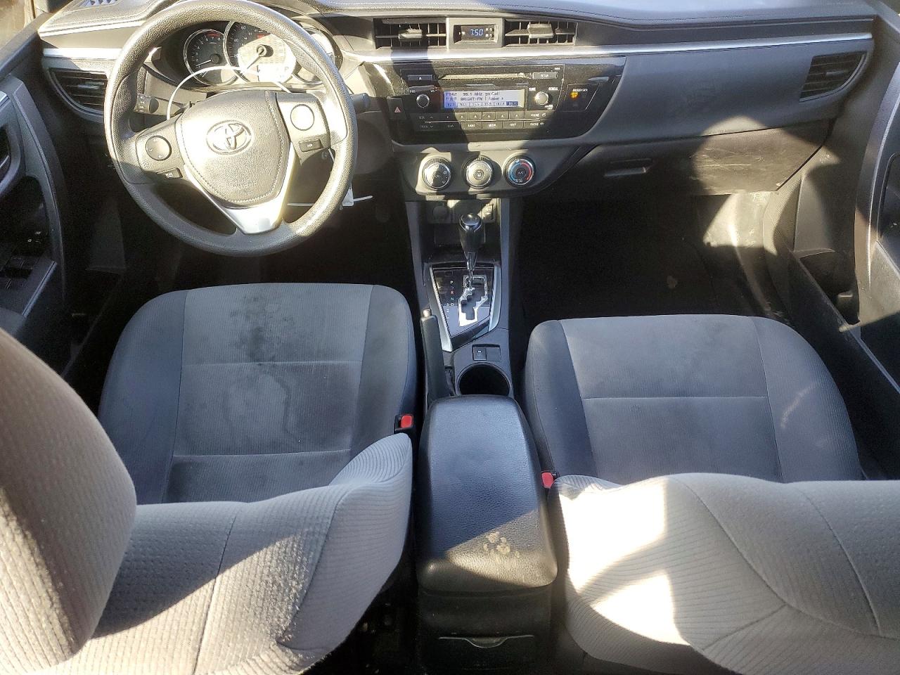 2015 Toyota Corolla L Silver vin: 2T1BURHE9FC286706