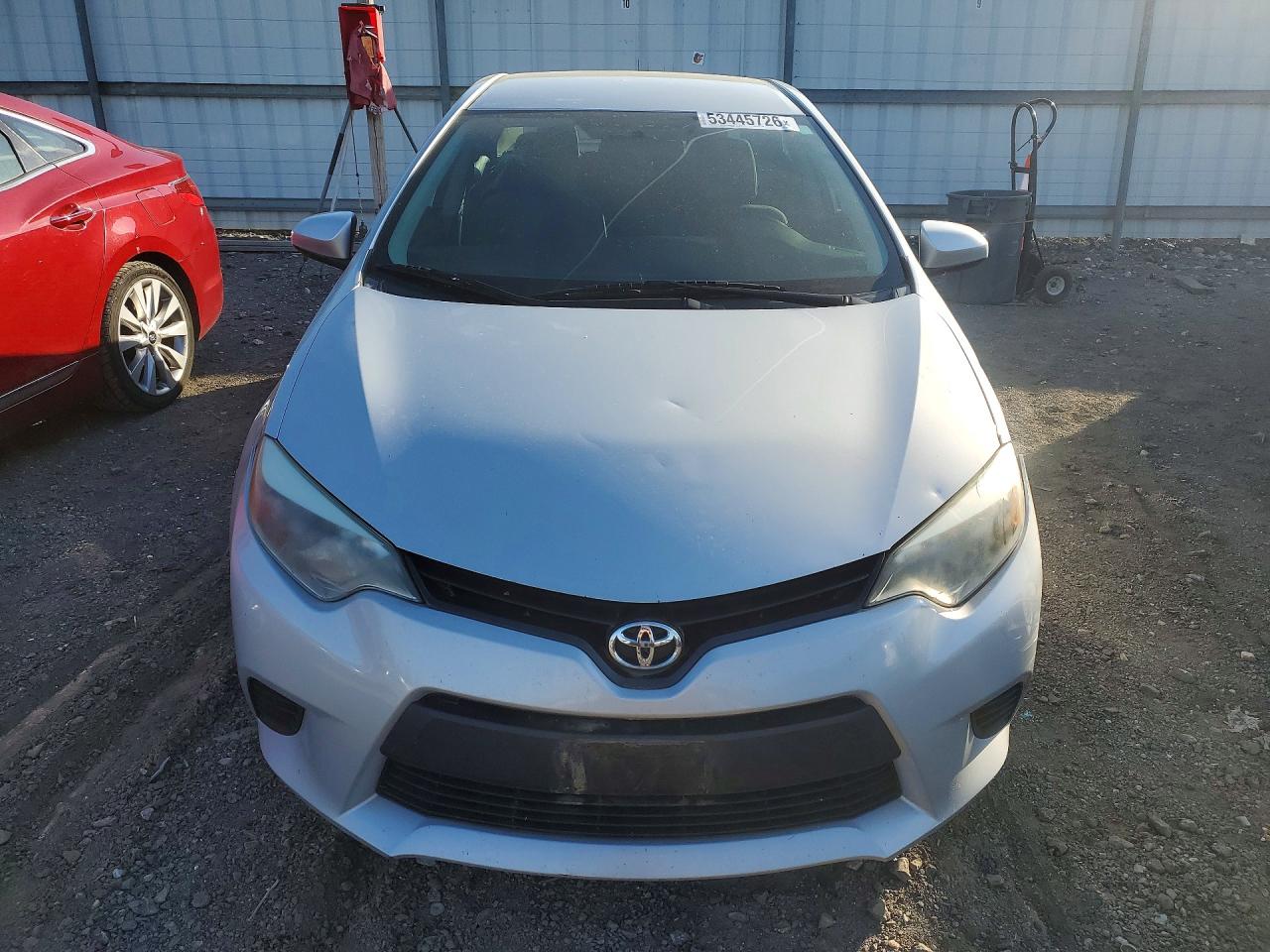 2015 Toyota Corolla L Silver vin: 2T1BURHE9FC286706