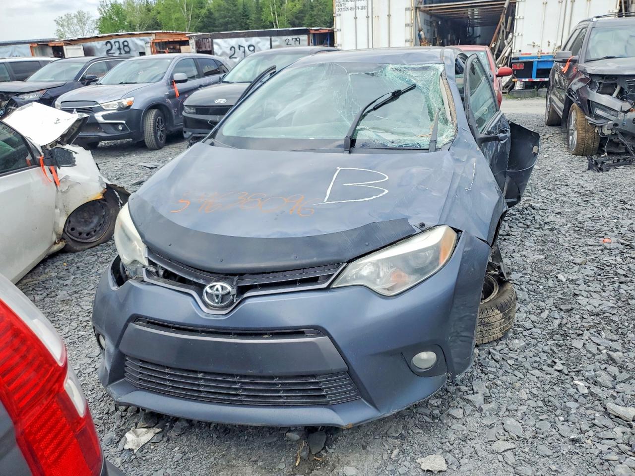 2015 Toyota Corolla L Charcoal vin: 2T1BURHE9FC288634