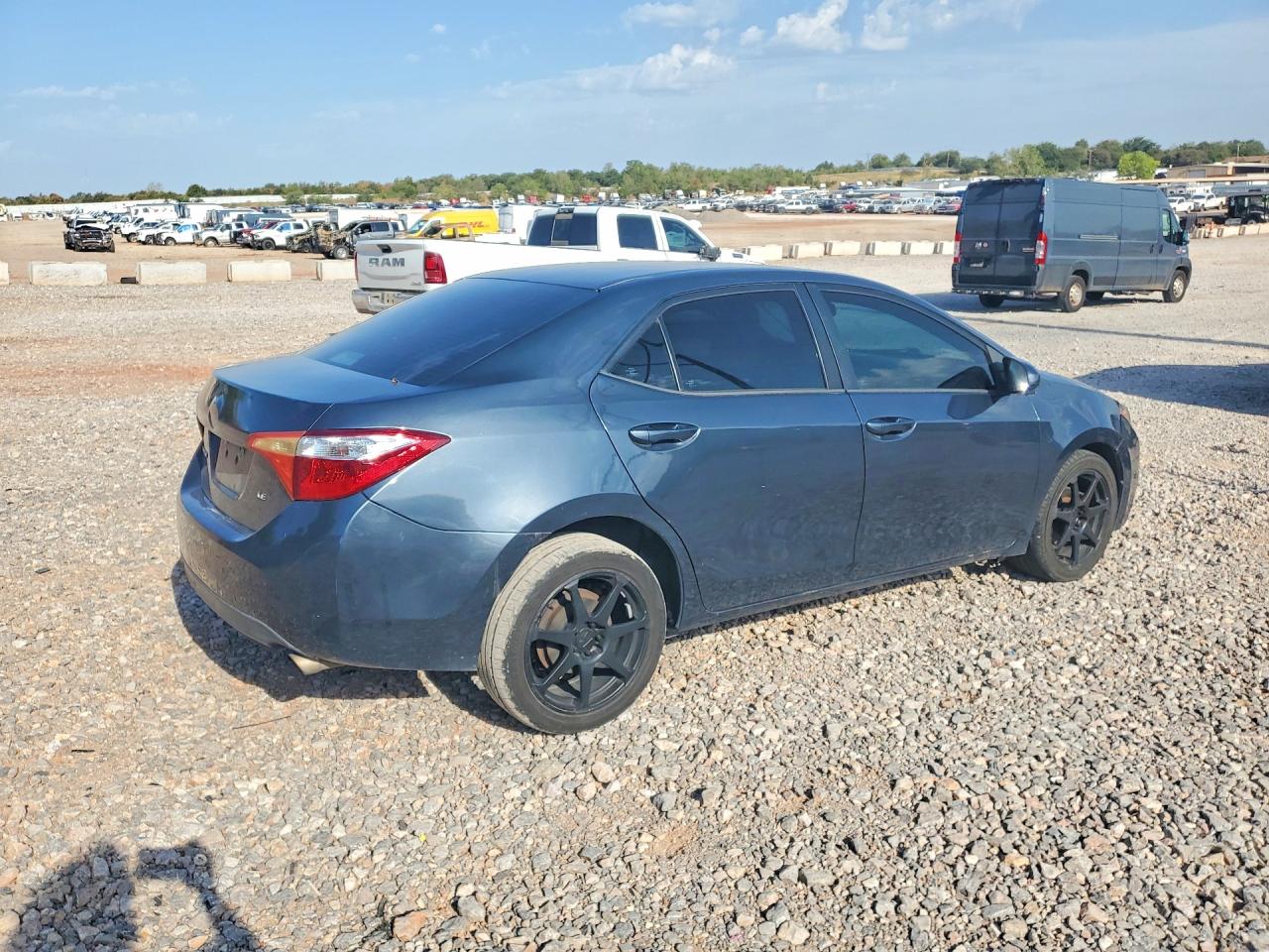 2015 Toyota Corolla Le Gray vin: 2T1BURHE9FC304394