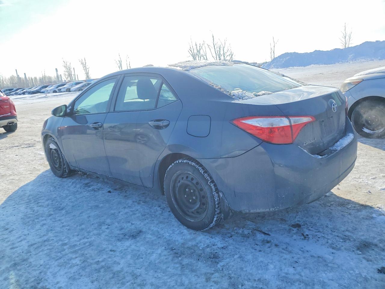 2015 Toyota Corolla L Charcoal vin: 2T1BURHE9FC314178